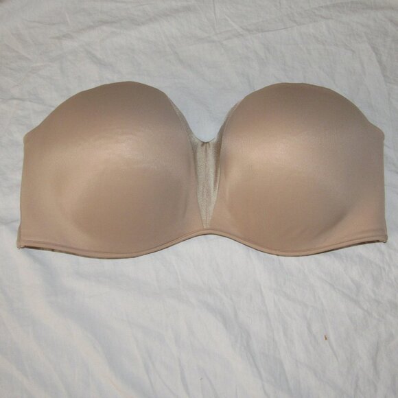 SOMA Stunning Starlet Strapless Nude Bra sz 40DDD 40 DDD - Picture 1 of 3